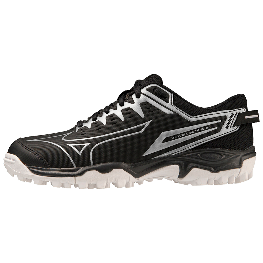 Mizuno WAVE LYNX 2 Jr. Black/White